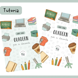 ✨ Quadern TUTORIA (Infantil i Primària) 25 - 26✨