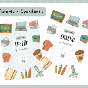 ✨ Cuaderno Tutoría y Opositores 25-26 ✨