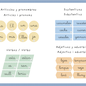 ✨ Palabras en acción (castellano y valenciano) ✨