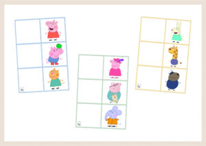 ✨ Asociar iguales Peppa Pig ✨