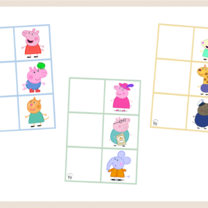 ✨ Asociar iguales Peppa Pig ✨
